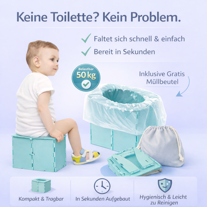 SauberGoᵀᴹ Tragbares Töpfchen