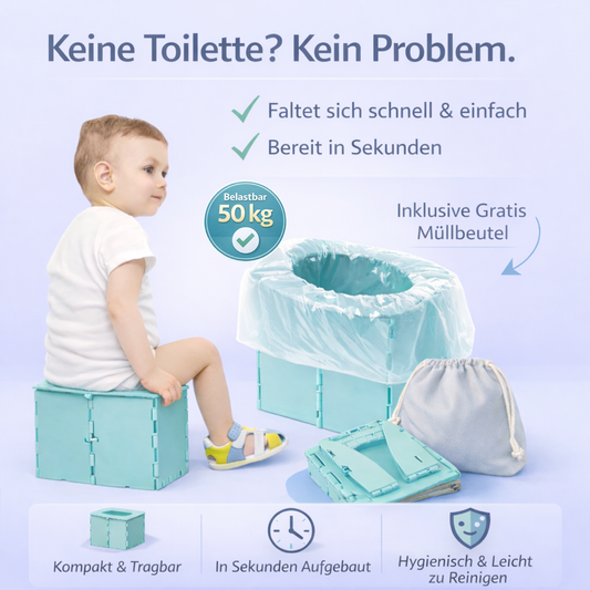 SauberGoᵀᴹ Tragbares Töpfchen